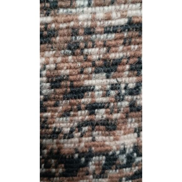 Varley Komar Longline jacket Chunky Woven Wool Blend Neutral Womens Med Warm - Picture 6 of 11